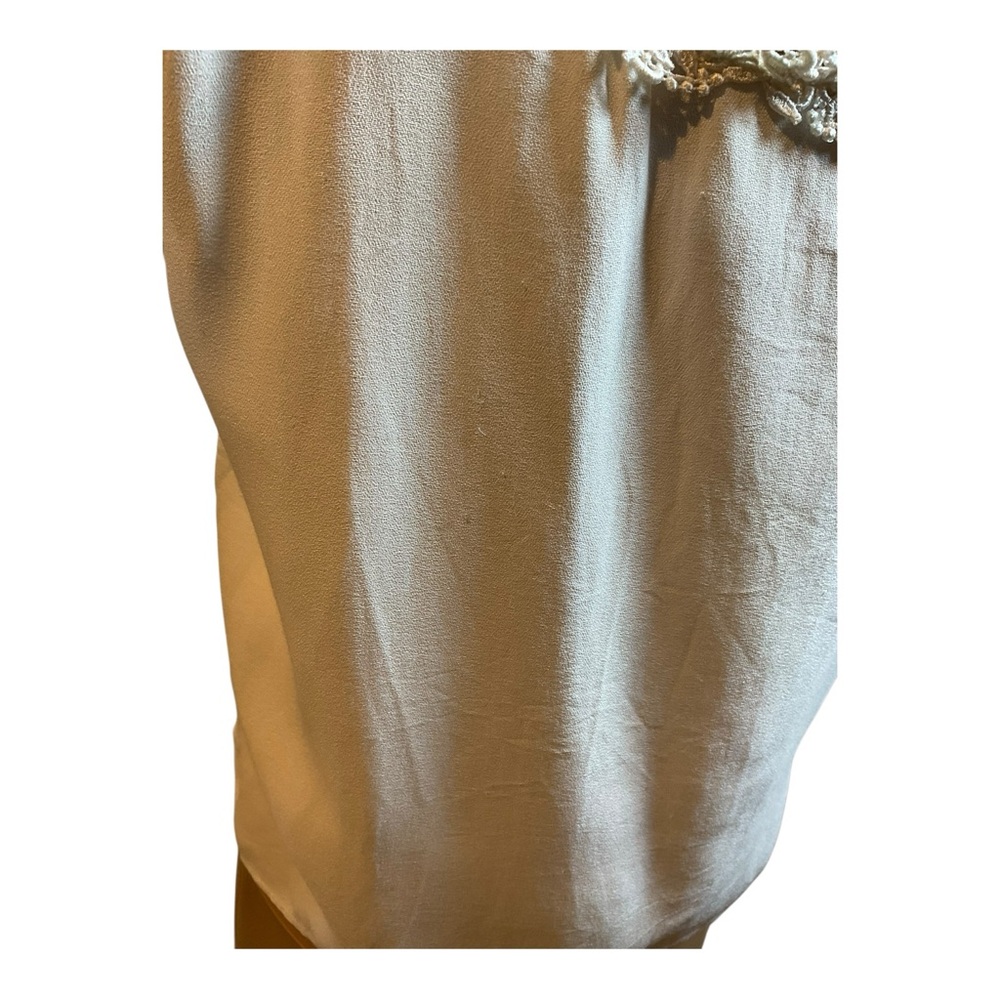 Margot Lea Women’s Vintage White Off Lace 97s Camisole Slip Sleep Top Size S - Picture 8 of 16